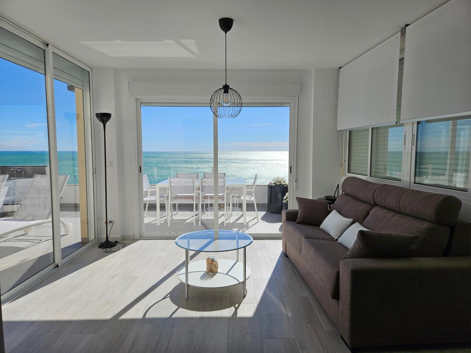 Fantástico Dúplex Con Vistas Impresionantes Al Mar Peñíscola Exterior foto