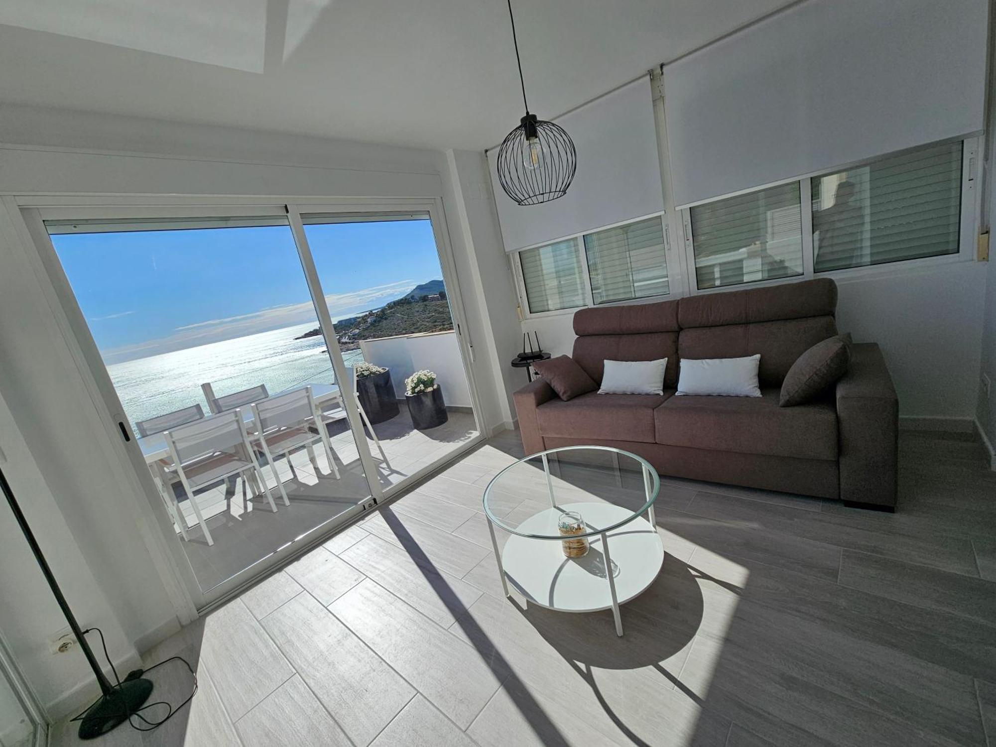 Fantástico Dúplex Con Vistas Impresionantes Al Mar Peñíscola Exterior foto