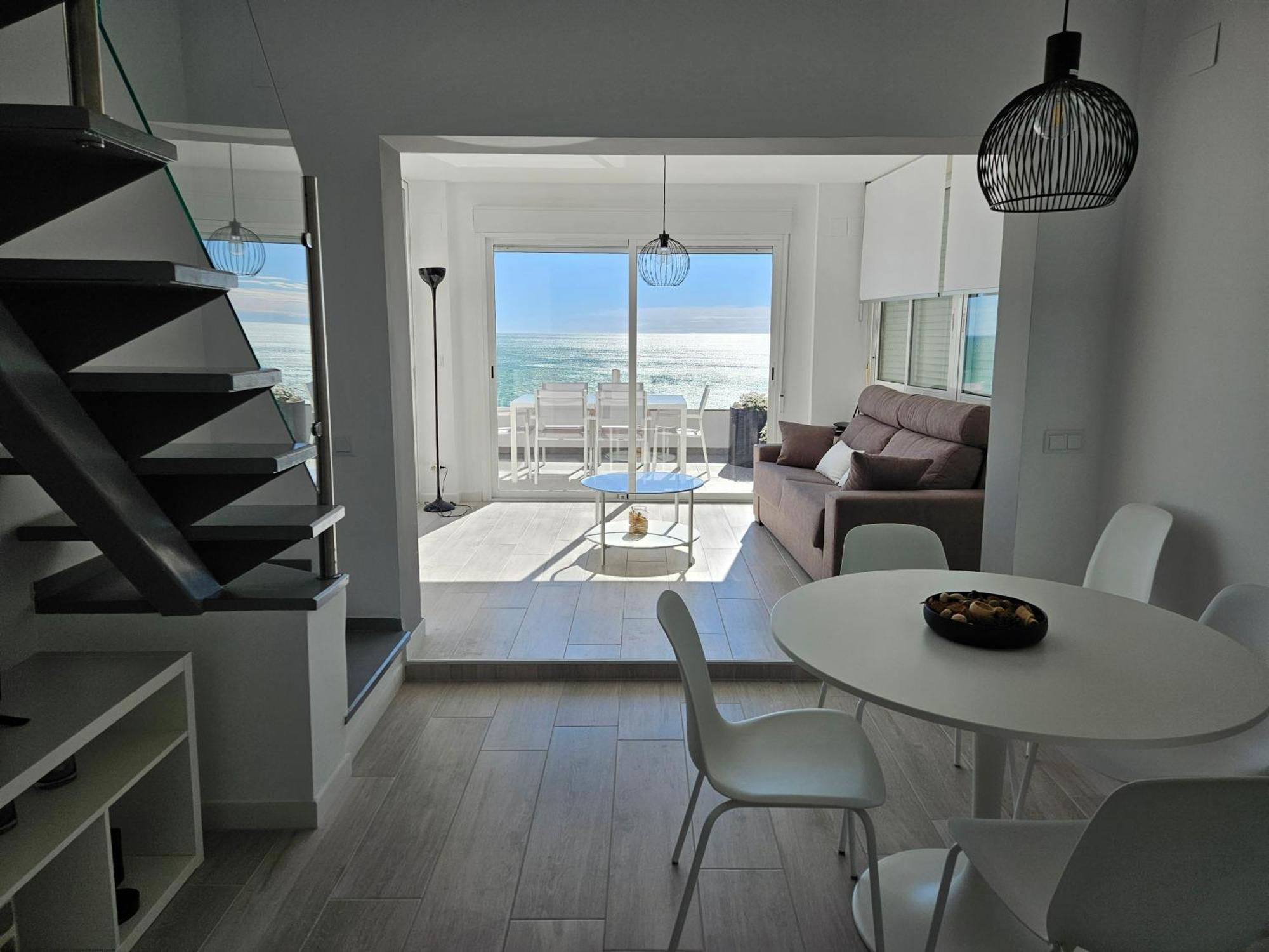 Fantástico Dúplex Con Vistas Impresionantes Al Mar Peñíscola Exterior foto