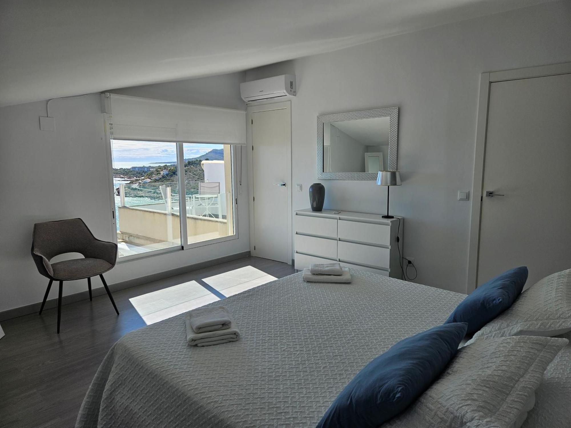 Fantástico Dúplex Con Vistas Impresionantes Al Mar Peñíscola Exterior foto